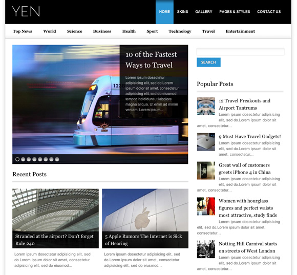 yen 35 Awesome Premium Wordpress Themes of November 2010