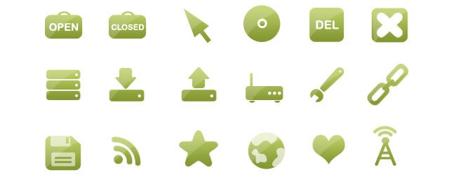 The Go Green! Icon Set