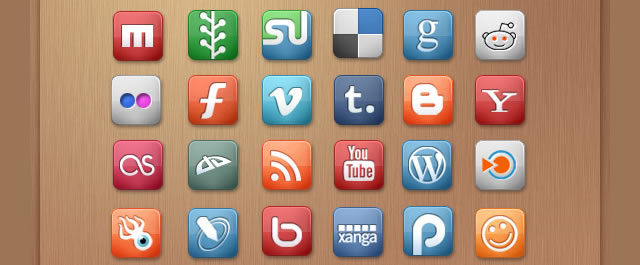 Elegant Themes Social Media Icon Set