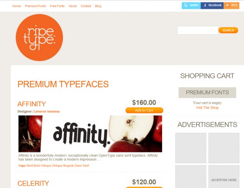 ripetype 500x386 40 Quality Websites with Circular Logos