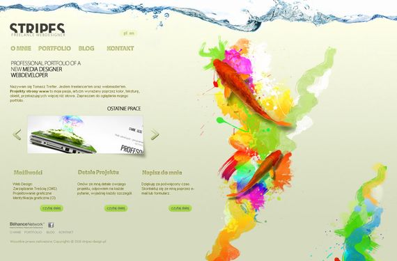 Bright And Colorful Website Design