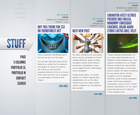 stuff The Ultimate Roundup: 70 Best Premium WordPress Themes of 2010