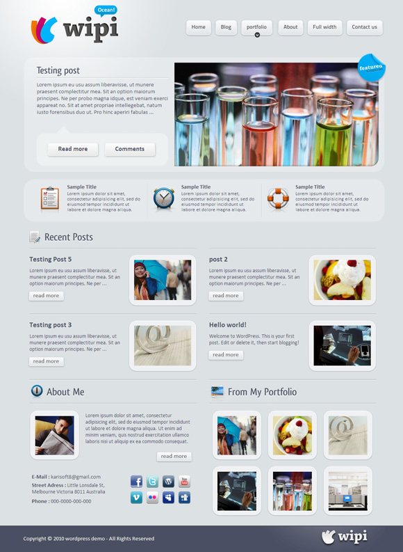 wipi The Ultimate Roundup: 70 Best Premium WordPress Themes of 2010