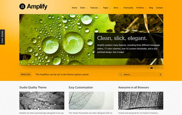 Amplify - Premium Business, Blogging & Portfolio