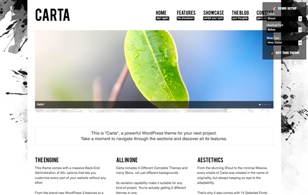 Carta - All In One Premium WordPress