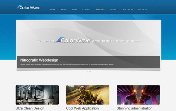 Colorwave Premium WordPress Theme