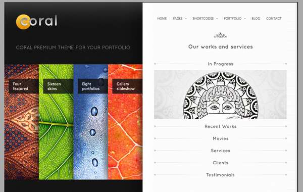 Coral WordPress Theme