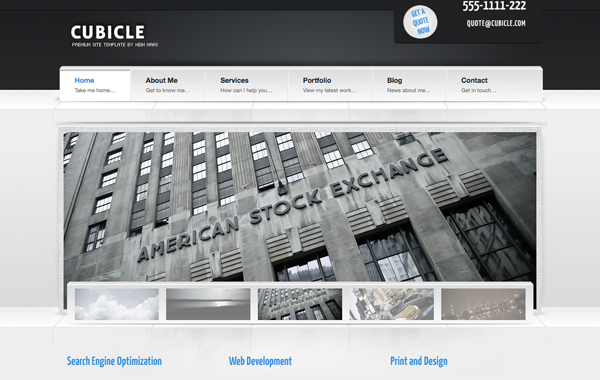 Cubicle - Premium WordPress theme