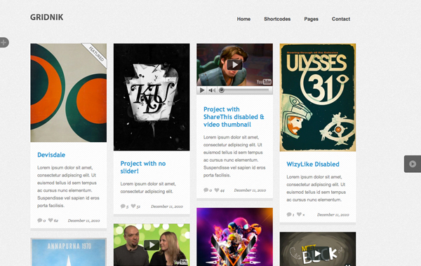 Gridnik - Elite Portfolio WordPress Theme