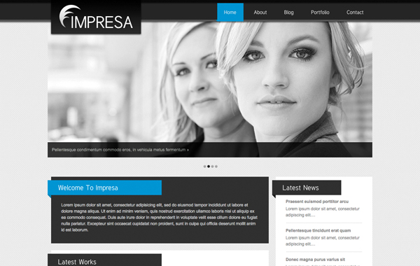 Impresa - Business and Portfolio WordPress Theme