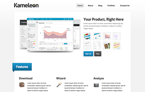 Kameleon - Premium Business & Product Template