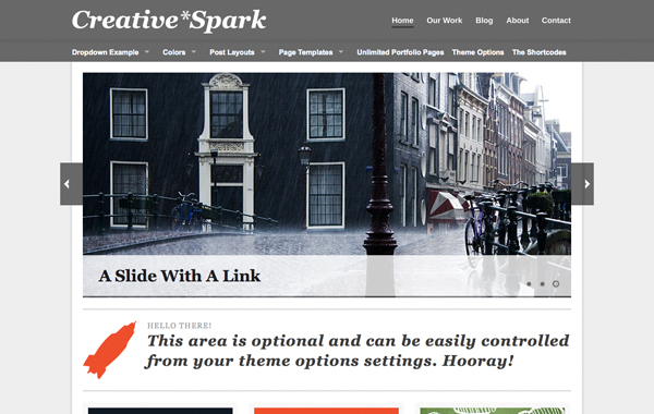 Creative Spark for WordPress