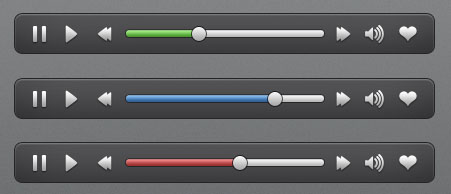 AudioVideo Interface Controls 30 Free and Useful UI Elements PSD Files