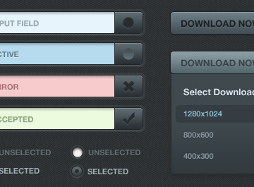 HipHop UI 21 30 Free and Useful UI Elements PSD Files