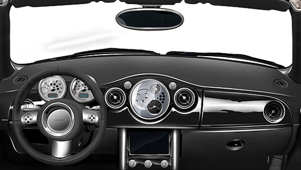 Creating a Car Dashboard Using the Brush Tool