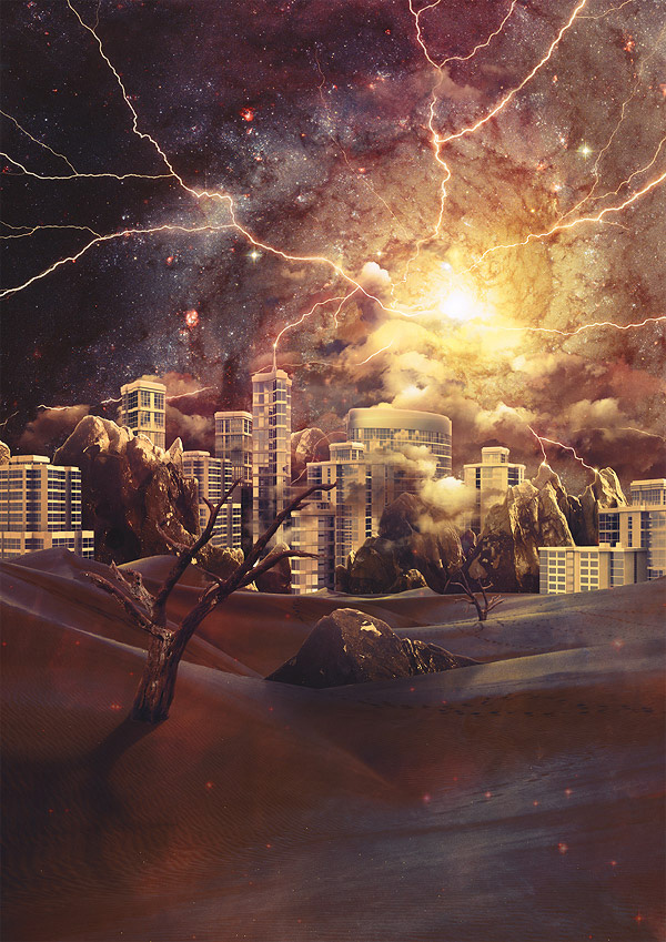 Build Up a Menacing Stormy Scene in Photoshop