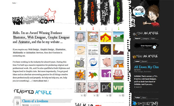 bcimage3 50 Beautiful & Enticing Designers Websites