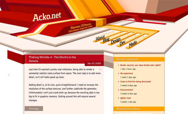 bcimage4 50 Beautiful & Enticing Designers Websites