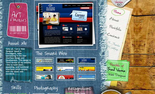 bcimage8 50 Beautiful & Enticing Designers Websites