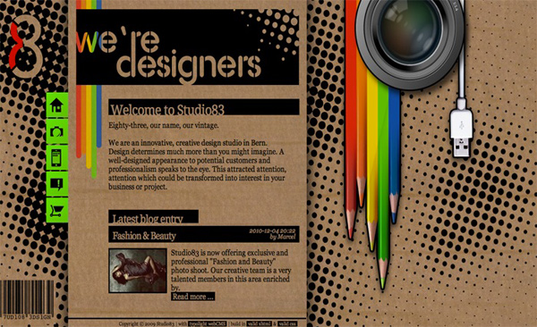 bcimage9 50 Beautiful & Enticing Designers Websites