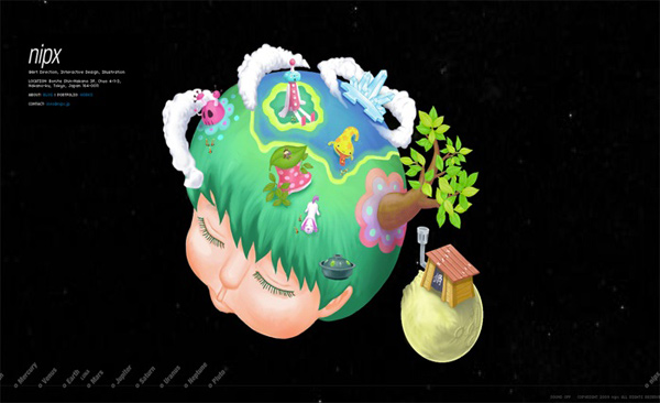 flashimage10 50 Beautiful & Enticing Designers Websites
