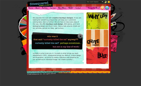 graphicimage3 50 Beautiful & Enticing Designers Websites