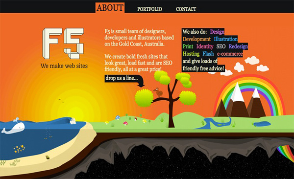 graphicimage4 50 Beautiful & Enticing Designers Websites