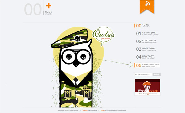 graphicimage8 50 Beautiful & Enticing Designers Websites