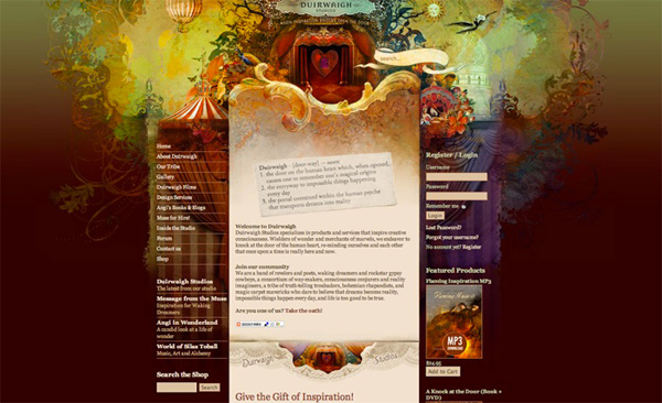 illimage10 50 Beautiful & Enticing Designers Websites
