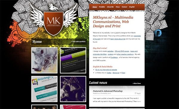 illimage12 50 Beautiful & Enticing Designers Websites