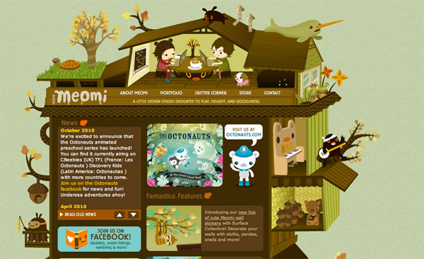 illimage4 50 Beautiful & Enticing Designers Websites