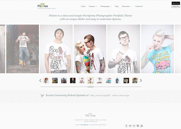 pictree 35 Amazing Wordpress Themes of March 2011