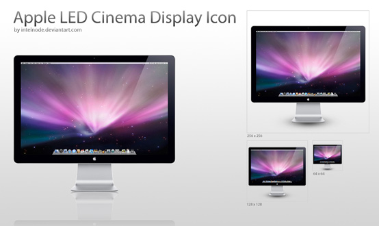 Apple Led Display Icons Pack