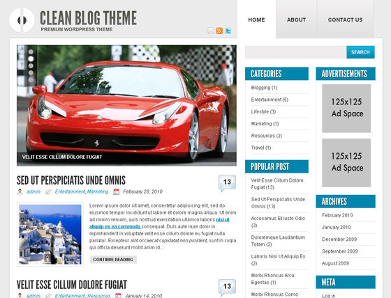 Orsted WordPress Theme