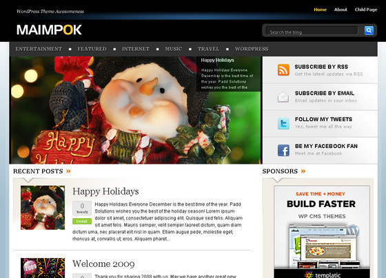 Maimpok WordPress Theme