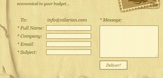 Creative Contact And Web Form Designs