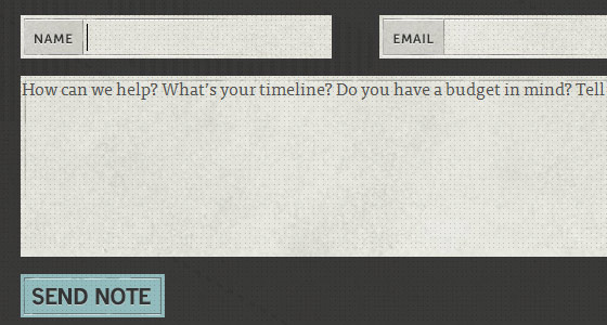 Creative Contact And Web Form Designs