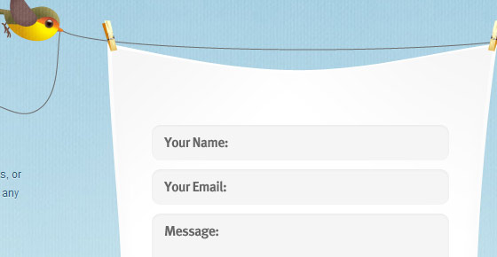 Creative Contact And Web Form Designs