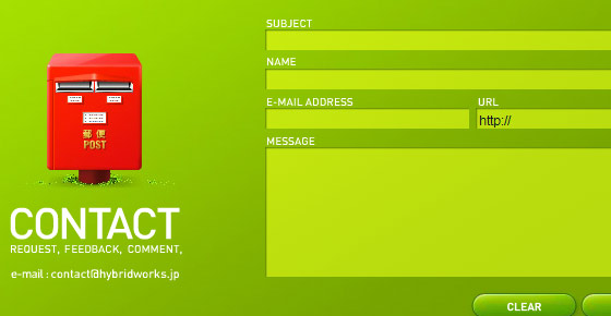 Creative Contact And Web Form Designs