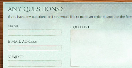 Creative Contact And Web Form Designs