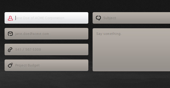 Creative Contact And Web Form Designs