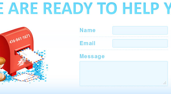 Creative Contact And Web Form Designs