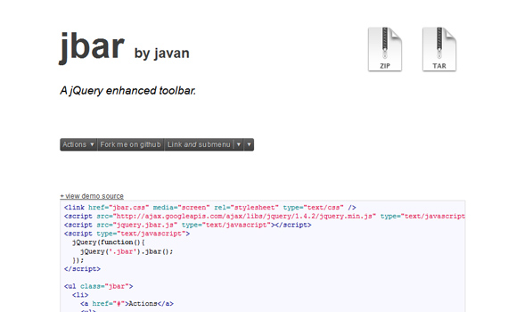 Jbar-new-cool-jquery-plugins-2011