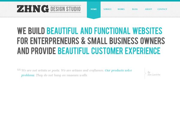 Single Page Portfolio Websites