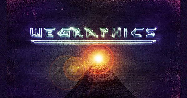 retro sci fi movie poster 28 Fresh Photoshop Text Effect Tutorials