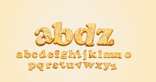 yummy cookies text effect 28 Fresh Photoshop Text Effect Tutorials