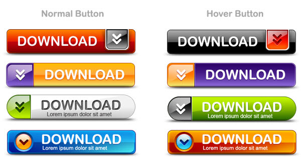 download buttons psd pack 38 Call to Action Button Templates That Really Stand Out