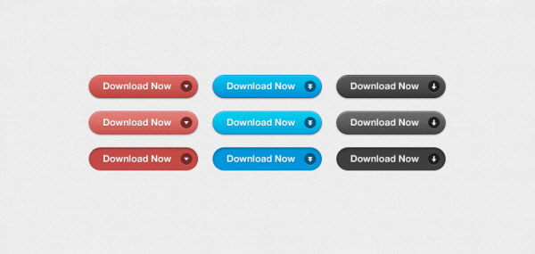 simple download buttons 38 Call to Action Button Templates That Really Stand Out