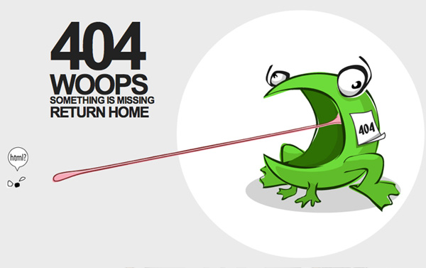 tchikito 40 Clever Yet Creative 404 Error Designs