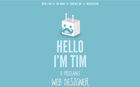 Single Page Website Design Inspiration